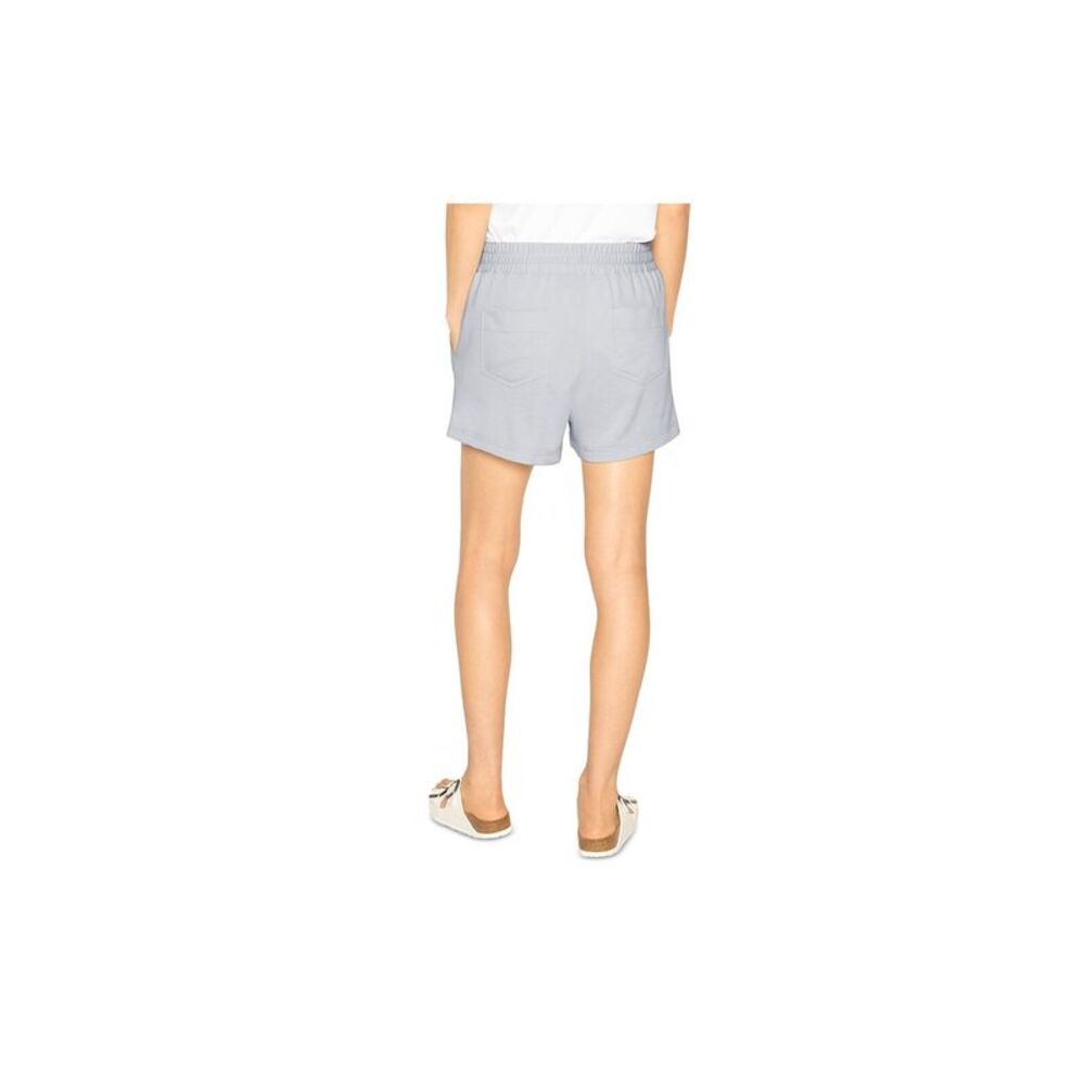 B NEW YORK Womens Gray Pocketed Tie Drawstring Slouchy Shorts XS - Picture 2 of 3
